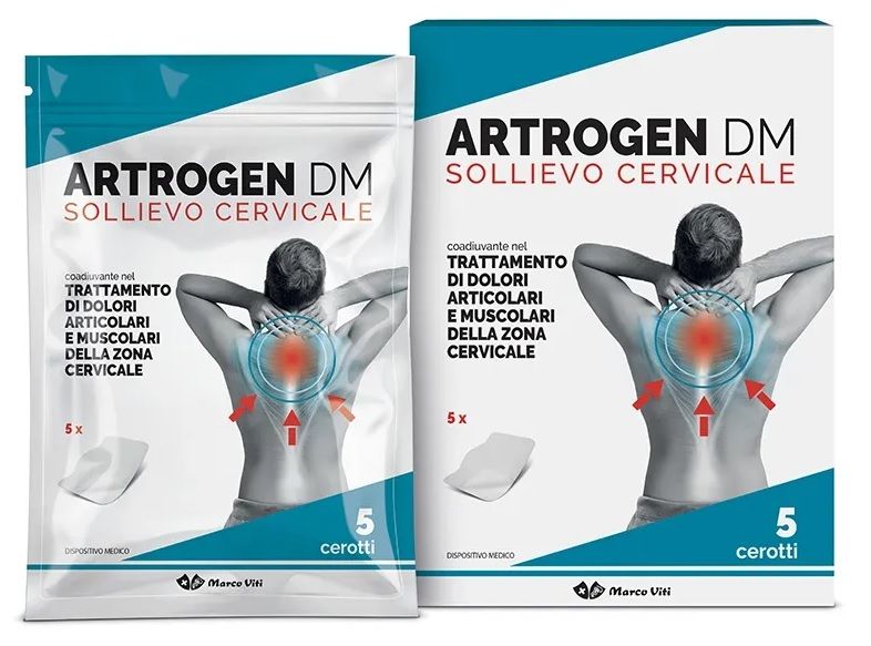 Marco Viti Artrogen Cerotto Sollievo Cervicale Artrogen 5 Pezzi